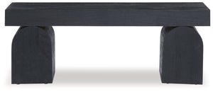 HoLGrove - Accent Bench - Black - R&R Furniture Gallery (Fountain Valley, CA)