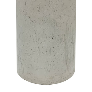 TOV Furniture Mondada concrete floor lamp with a minimalist, modern design and a sleek cylindrical shape.