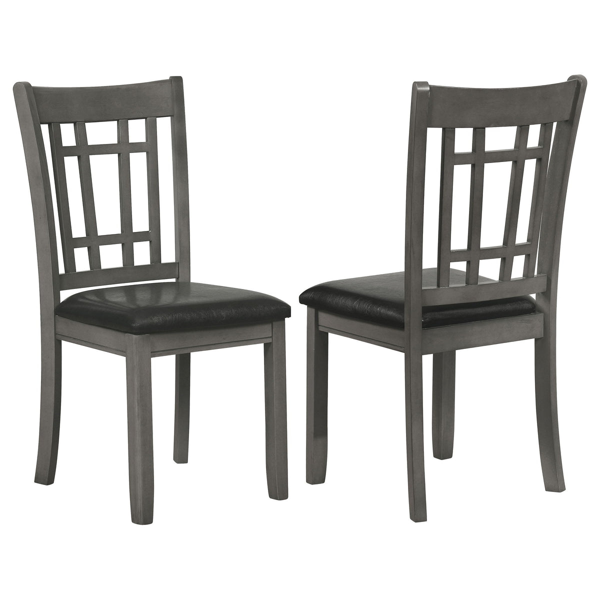 Lattice Back Side Chairs (Set of 2)