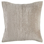 Bari - Velvet Sham - Pebble