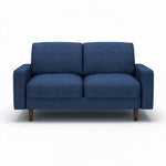 2 Seat Loveseat Sofa, Loose Back Cushion For Living Room