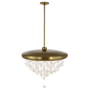Butterfly Effect - Pendant - Bright Brass