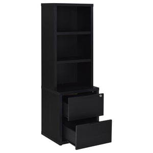 Geary - 3 Piece Bedroom Set With Bookcase Headboard