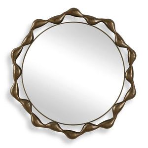 Remolino - Round Mirror - Bronze