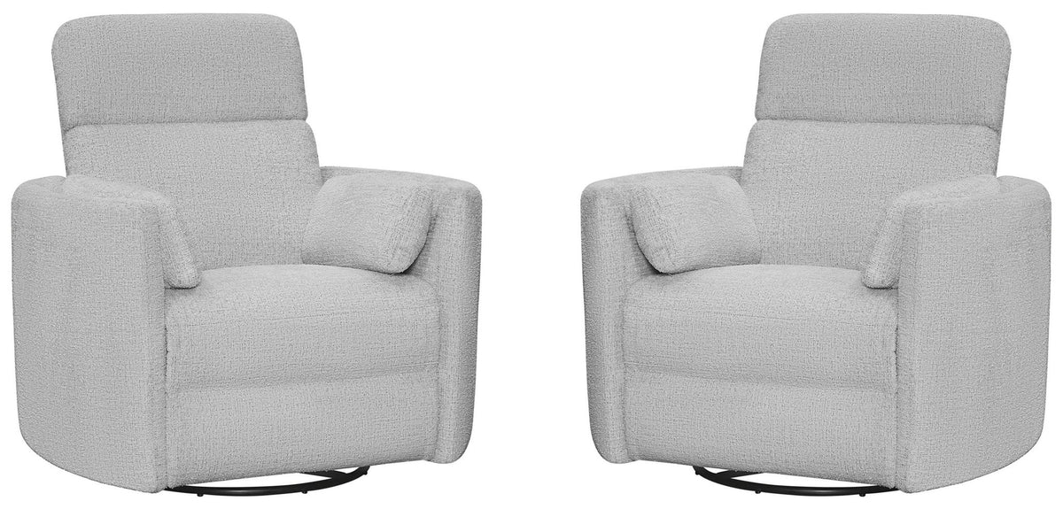 Radius - Manual Swivel Recliner - R&R Furniture Gallery (Fountain Valley, CA)