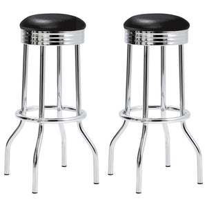 Bar Height Stool Vintage Style (Set of 2)
