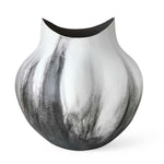 Vapor - Vase - Black / White
