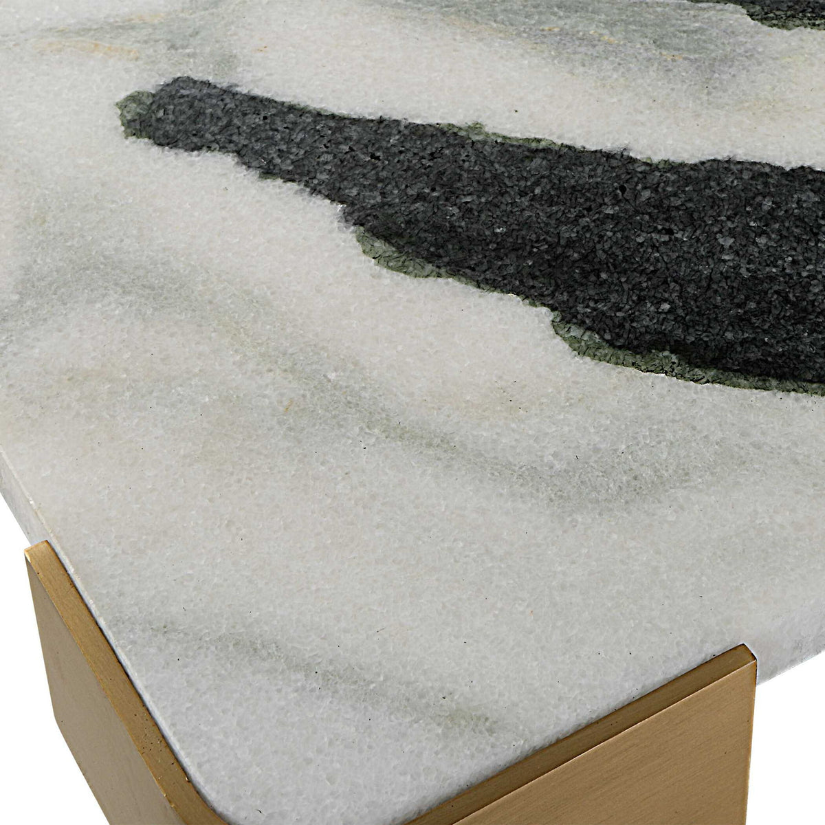 Elevated - Medium Tray/Plateau - Panda Marble
