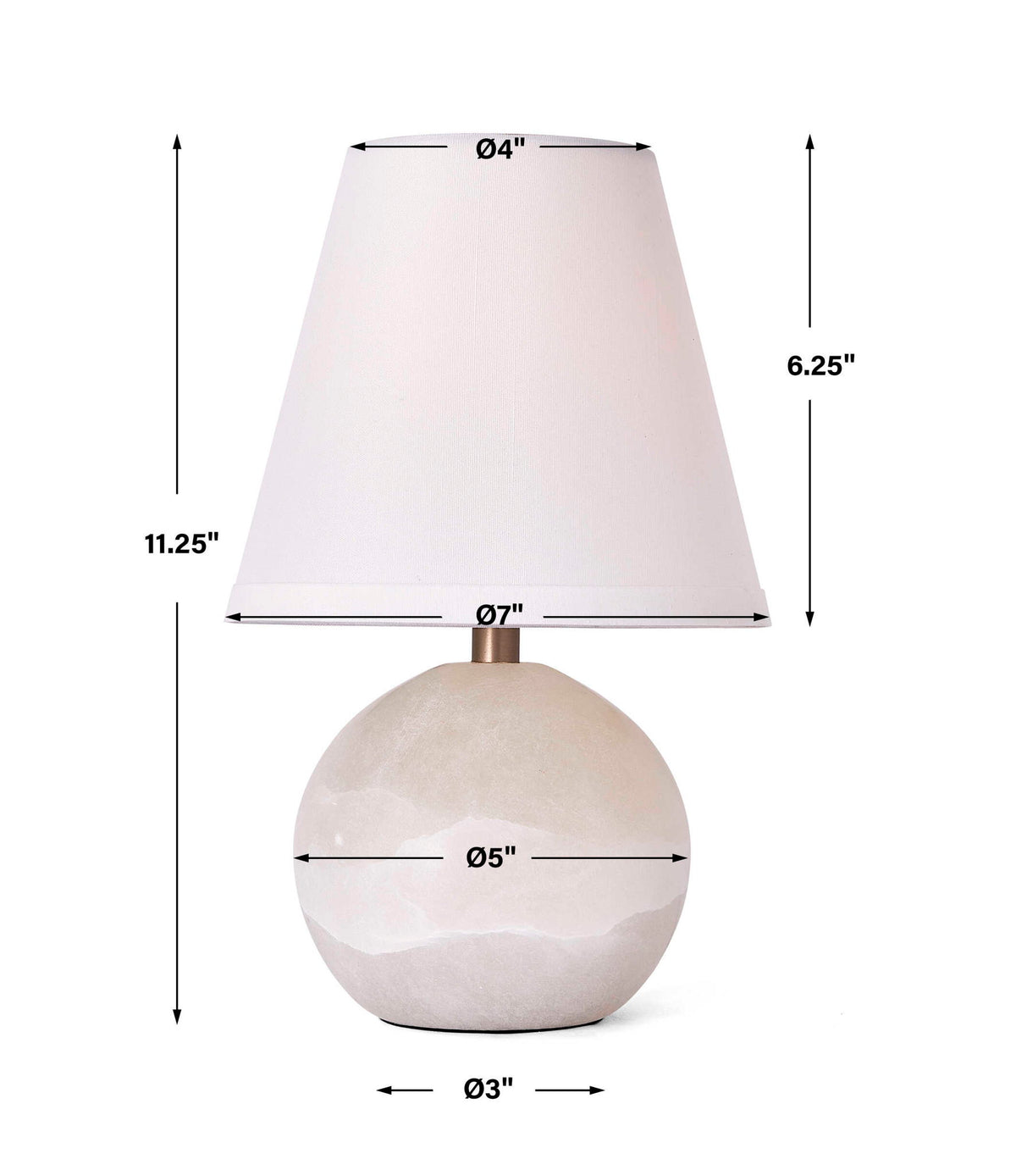 Snowball - Mini Lamp - White