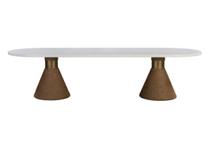 Rishi - Rope Oval Table - R&R Furniture Gallery (Fountain Valley, CA)