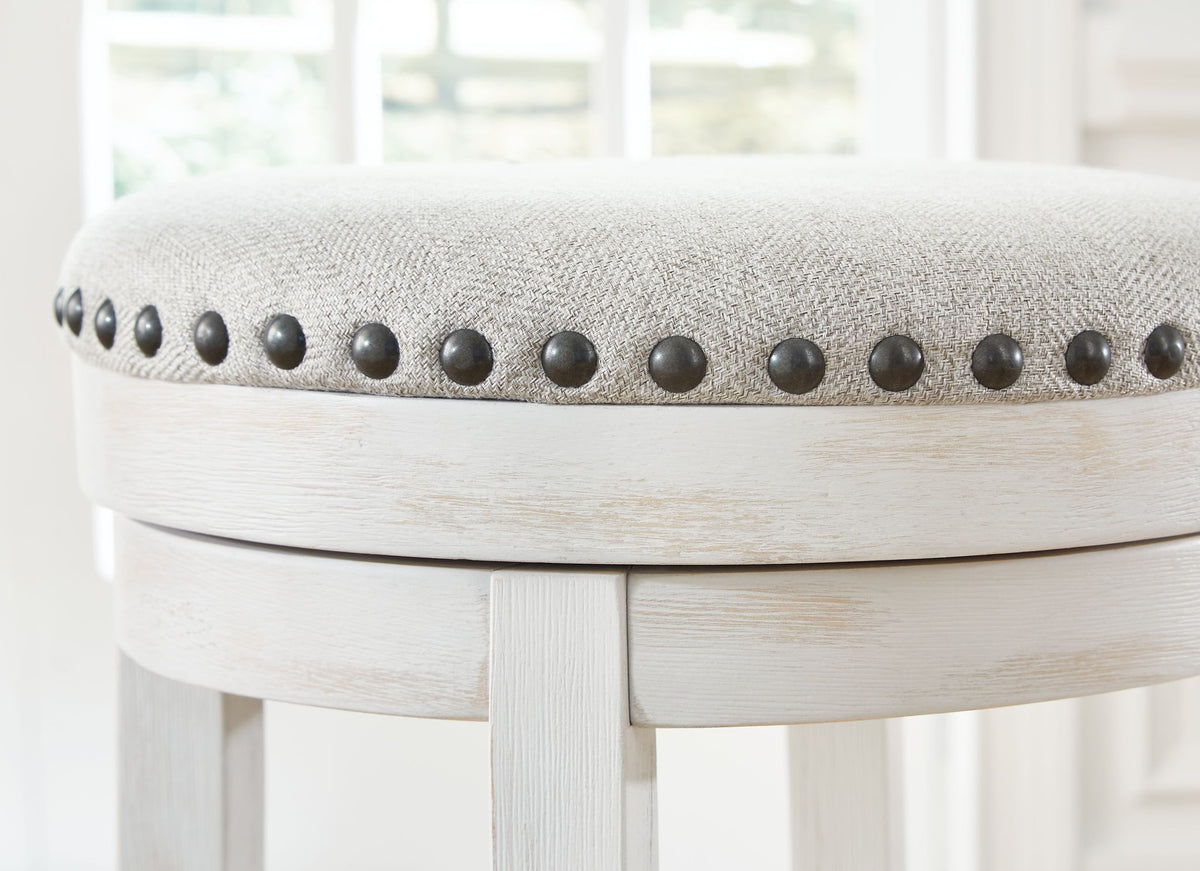 Valebeck - Upholstered Swivel Stool - R&R Furniture Gallery (Fountain Valley, CA)