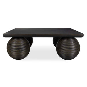 Kasson - Sphere Leg Coffee Table - Black