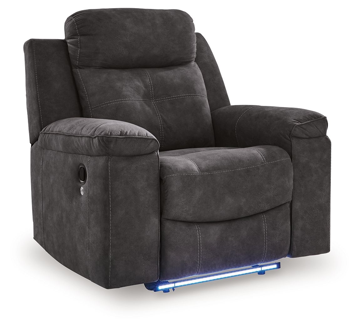 Brysonview - Zero Wall Recliner - Charcoal - R&R Furniture Gallery (Fountain Valley, CA)