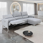 Brande - Power Sectional, Right Chaise, Gray