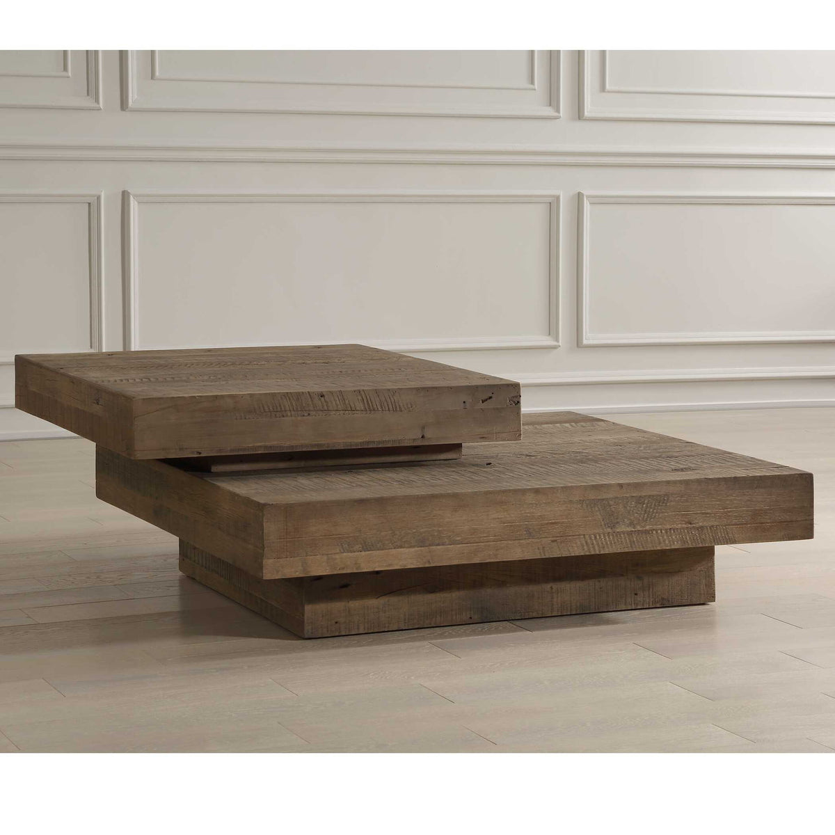 Rustic Planes - Modern Coffee Table