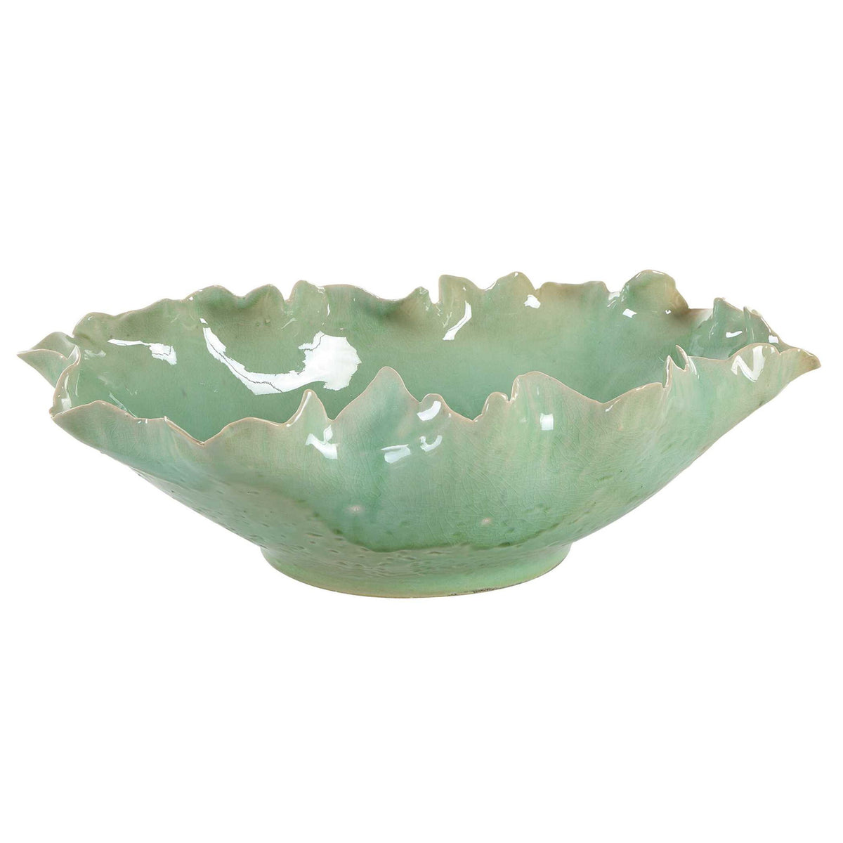 Lila - Glass Bowl - Green