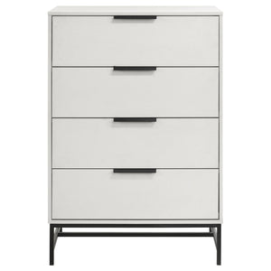 Taraval - 4 Drawer Chest - White