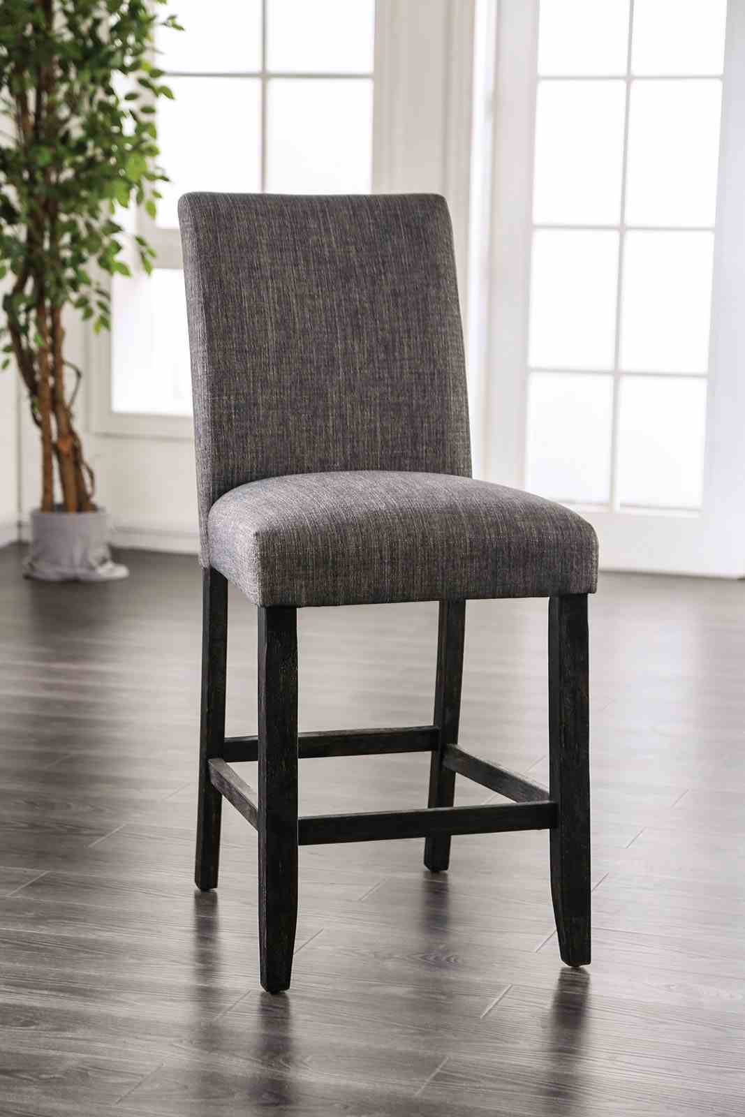 Brule - Counter Ht. Chair, Gray (2/CTN)