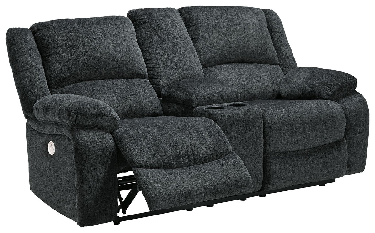 Draycoll - Reclining Loveseat - R&R Furniture Gallery (Fountain Valley, CA)