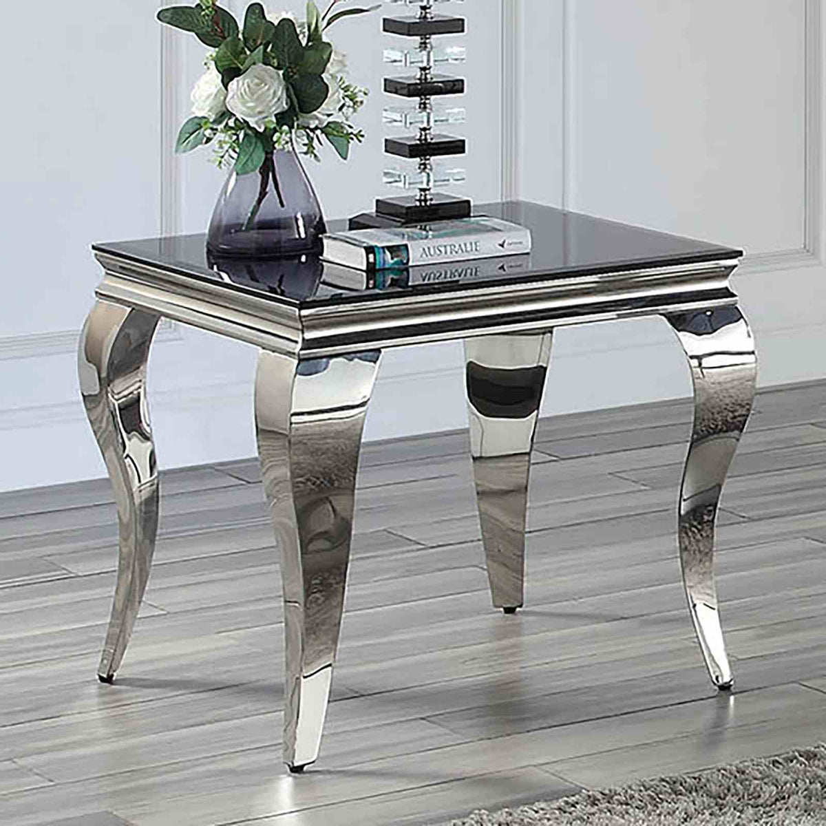 Wetzikon - End Table, Black