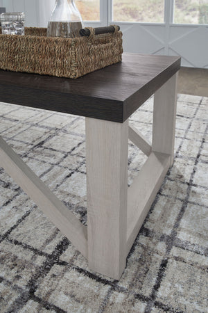 Dorrinson - Occasional Table Set (Set of 3) - Antique White - R&R Furniture Gallery (Fountain Valley, CA)