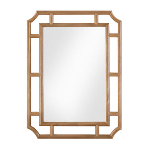 Cienna - Rattan Wall Mirror - Natural - R&R Furniture Gallery (Fountain Valley, CA)