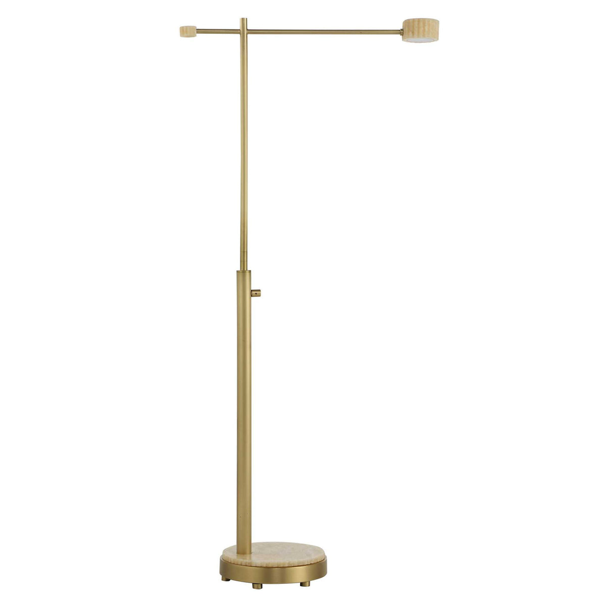 Floral Dollop - Floor Lamp - Gold