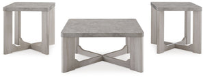 Garnilly - Occasional Table Set (Set of 3) - Whitewash - R&R Furniture Gallery (Fountain Valley, CA)