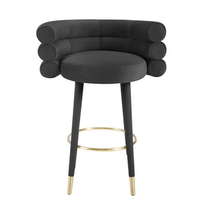 Betty - Velvet Barstool - R&R Furniture Gallery (Fountain Valley, CA)