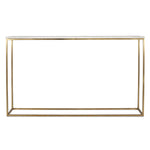 Redmond - Sofa Counter Table - Gold / White