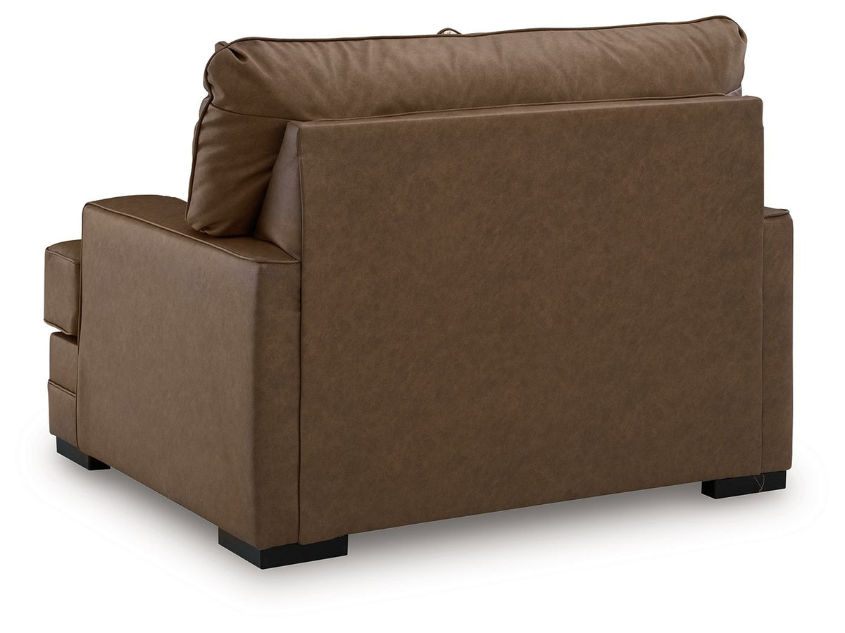 VillaCourt - Chair And A Half - Caramel - R&R Furniture Gallery (Fountain Valley, CA)