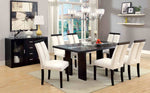 Luminar - Glass-Insert Dining Table