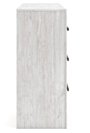 Cayboni - Six Drawer Dresser - Whitewash - R&R Furniture Gallery (Fountain Valley, CA)