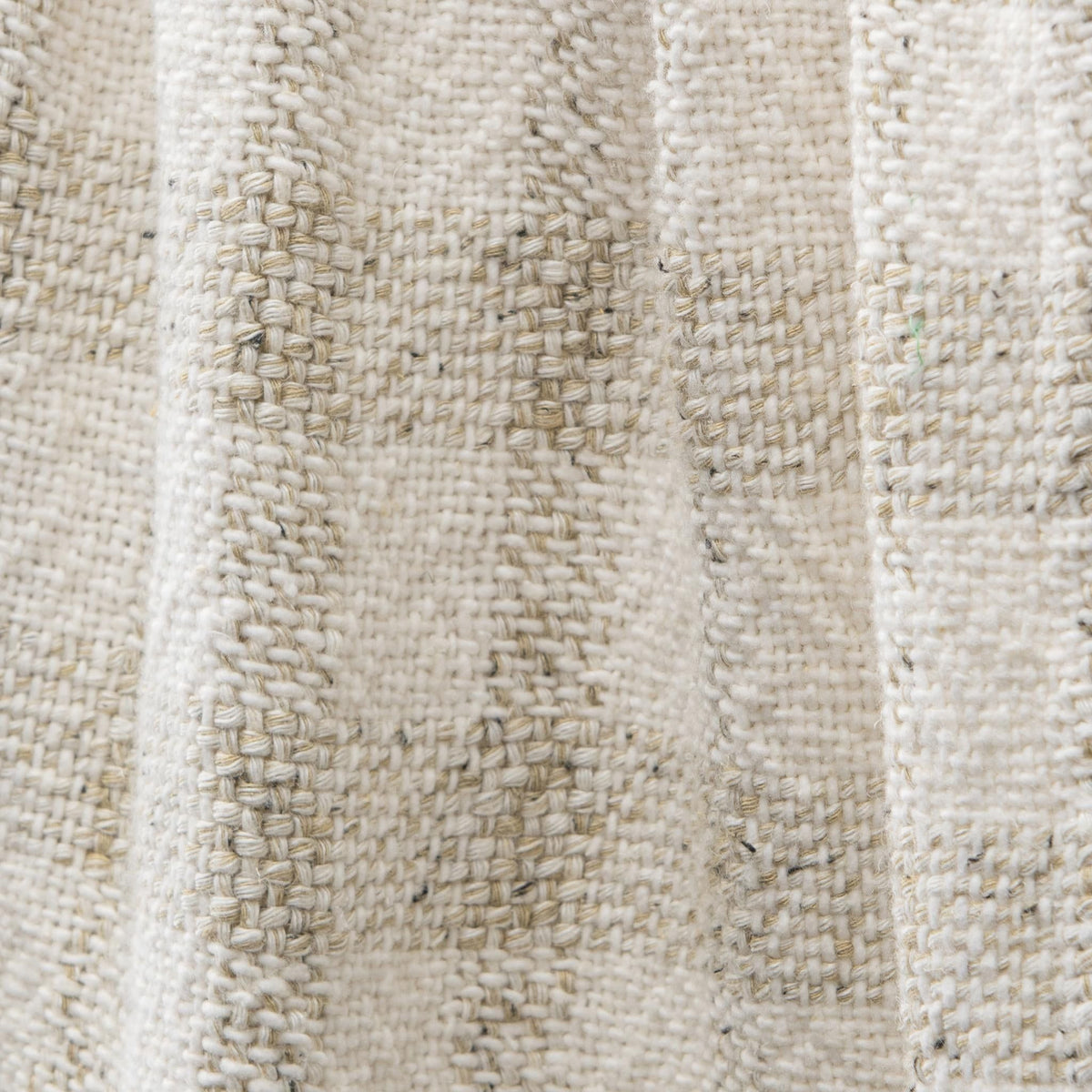 Natural ivory throw blanket from Classic Home, 50x70 inches, soft and cozy throw for living room or bedroom decor.