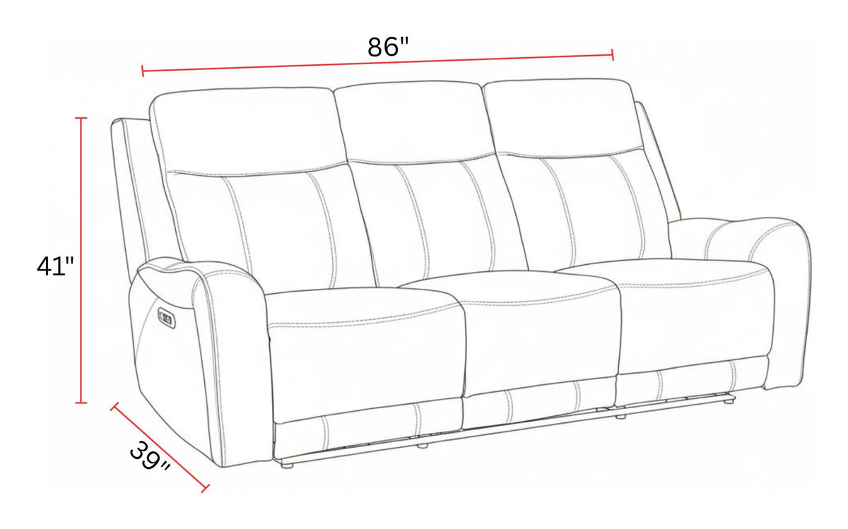 Haywood - Power Reclining Sofa Set