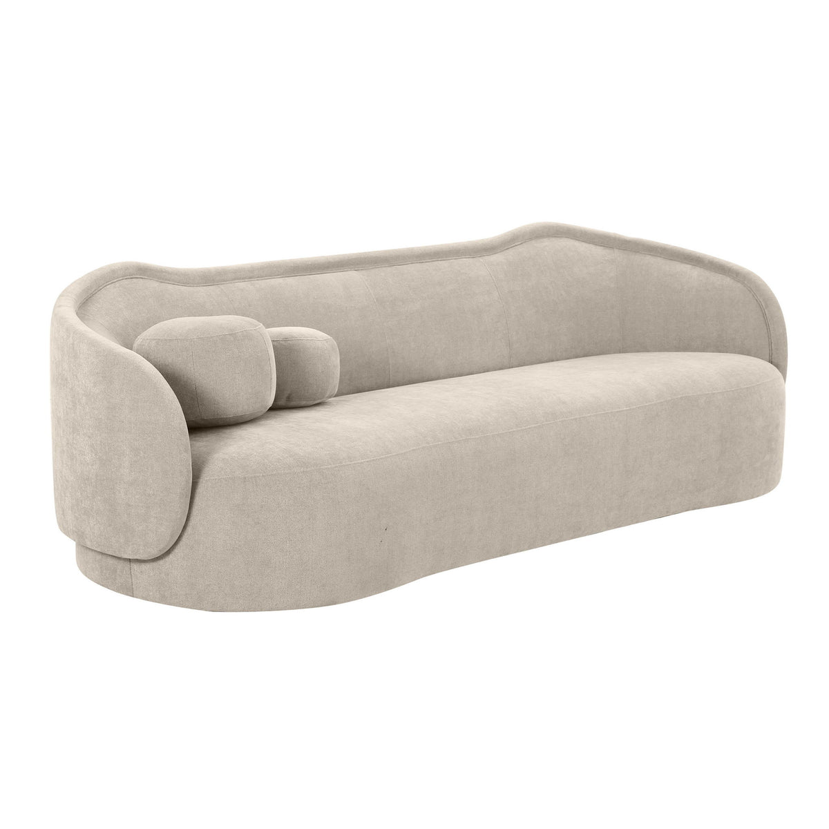 Circe - Textured Velvet Sofa - R&R Furniture Gallery (Fountain Valley, CA)