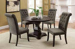 Nerissa - 5 Pc. Dining Table Set, Gray Chairs