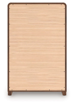 Fortlorn - Five Drawer Chest - Walnut Brown - R&R Furniture Gallery (Fountain Valley, CA)
