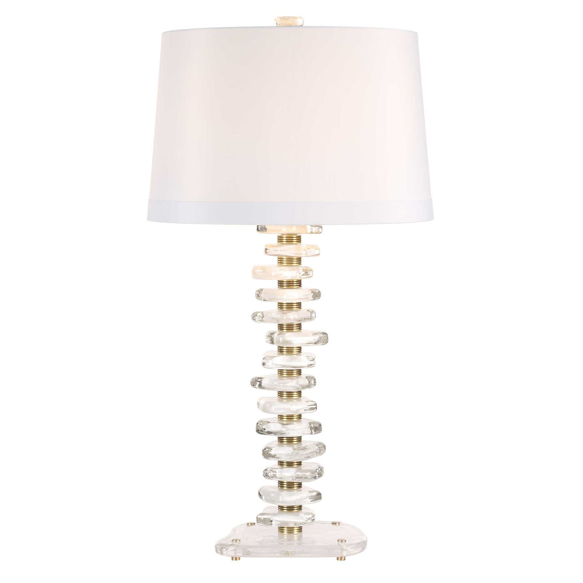 Delicate Balance - Table Lamp - Brass