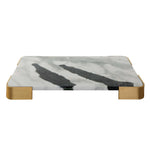 Elevated - Medium Tray/Plateau - Panda Marble