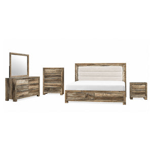 Cllisie - Bed With Padded Headboard