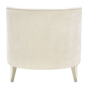 La Marisia - Chenille Chaise - Tranquil / Light Champagne - R&R Furniture Gallery (Fountain Valley, CA)