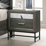 Voleta - Nightstand, Gray