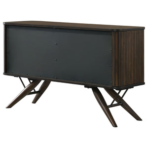 Wes - 2 Door Sideboard Buffet Storage Cabinet - Walnut