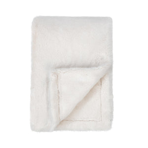Classic Home Taiga throw blanket with textured fabric in neutral tones, cozy and stylish for sofa or bed.