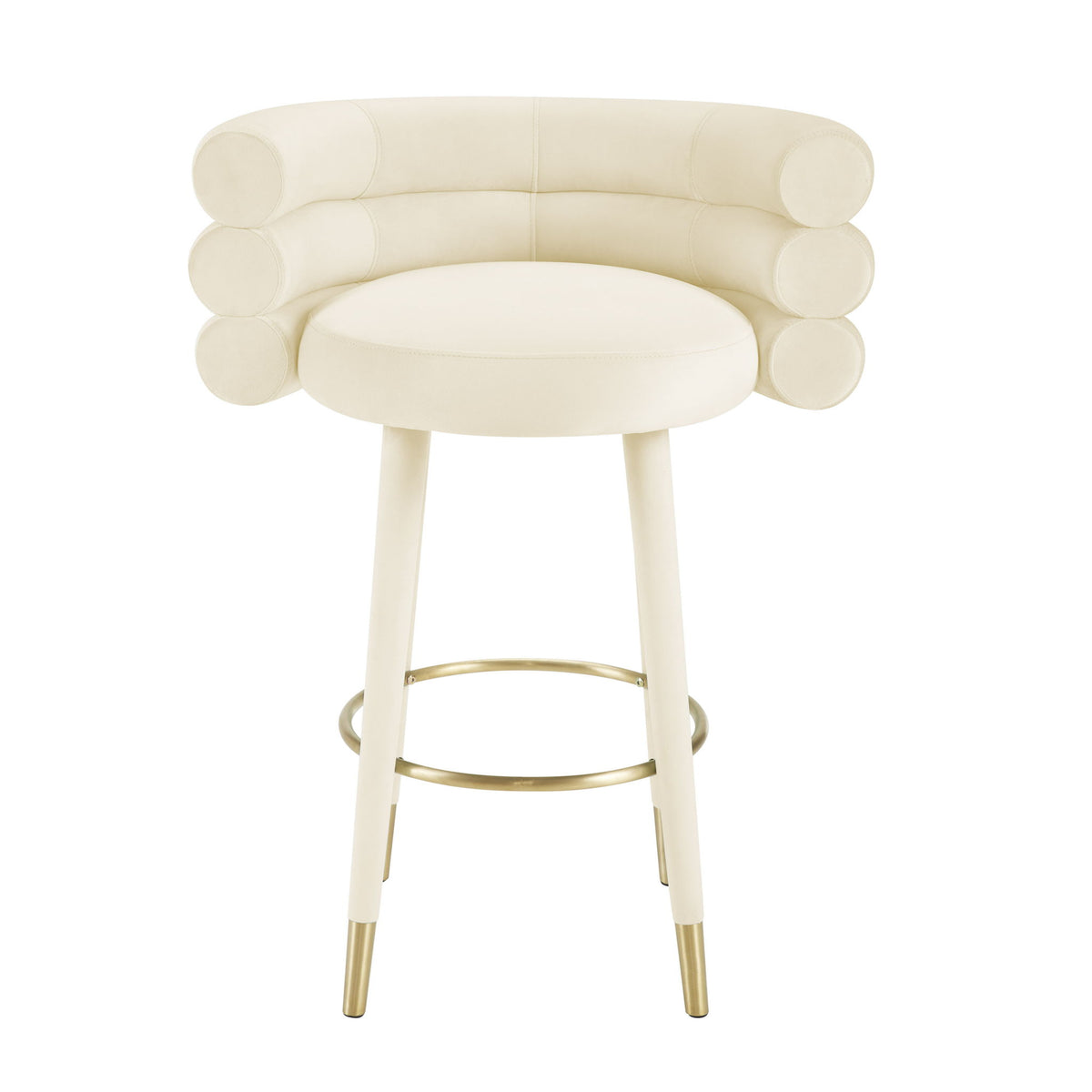 Betty - Velvet Barstool - R&R Furniture Gallery (Fountain Valley, CA)