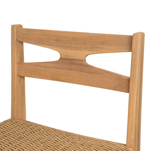 Dining Side Chairs, Indoor Outdoor Armless Chair (Set of 2)
