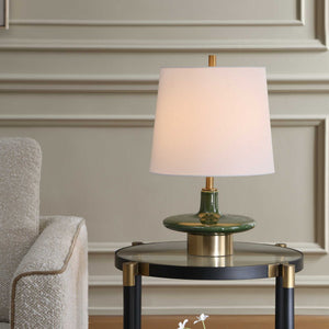 Sieler - Table Lamp - Glossy Green