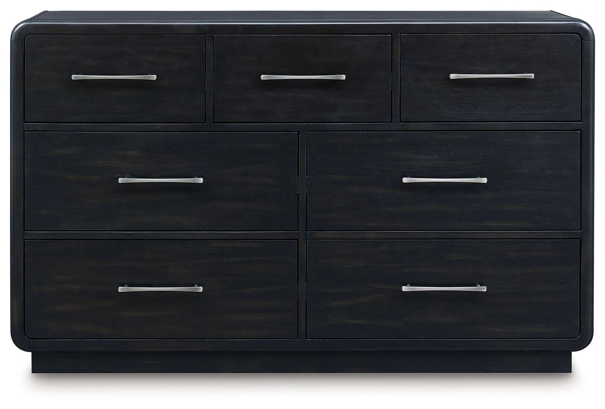 Rowanbeck - Dresser - Black - R&R Furniture Gallery (Fountain Valley, CA)