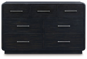 Rowanbeck - Dresser - Black - R&R Furniture Gallery (Fountain Valley, CA)